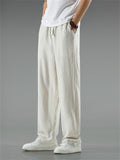 Large Size Breathable Straight Leg Casual Pants for Men