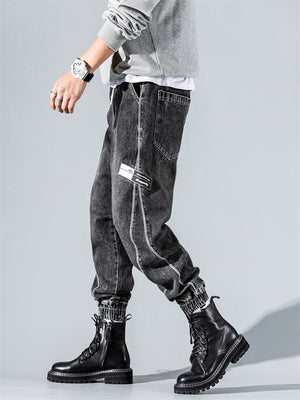 Vintage Fashion Ankle-Tied Pants For Men