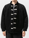 Men's Fashion Warm Corduroy Coat for Winter