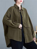 New Autumn Solid Loose Comfy Stylish Women's Jackets