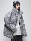 Unisex Fashion Street Duck Down Coat