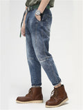 Men's Fashion Slim Solid Color Jeans