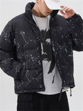 Contrast Color Cotton Korean Style All Match Men's Coats