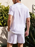 Men's Comfy Summer Linen Sets for Beaches