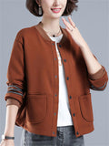 New Casual Solid Color Ladies Jackets