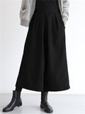 Women's Leisure Pure Color Oversized Wide Leg Pants