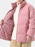 Men's Reversible Wear Fashionable Couple Style Young Bread Coats