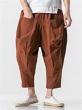 Casual Wide Leg Japanese Fisherman Pants