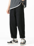 Boys Casual Cargo Loose Solid Color Pants