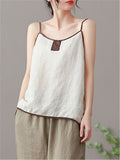 Women's Cute Solid Color Camisole Tops