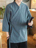 Men's Oriental Style Linen Top