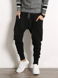 Wide Leg Saggy Loose Men's Pants