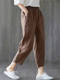 Summer Comfy Casual Linen Pants for Women