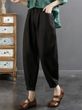 Printed Plus Size Harem Pants For Women