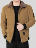 Corduroy Warm Casual Coats For Men