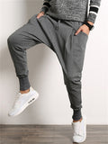 Wide Leg Saggy Loose Men's Pants