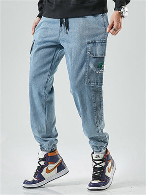 Popular Men's Loose Ins Autumn Korean Style Jeans