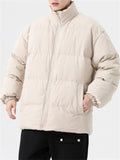 Men's Reversible Wear Fashionable Couple Style Young Bread Coats