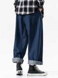 Men's Stylish Wide Leg Street Jeans