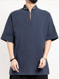 Men's Simple Comfy Cotton Linen Shirts