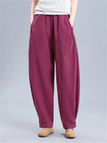 Fashion Oversized Retro Lantern Female Pants