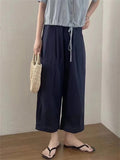 Fashion Cozy Lightweight Cotton Linen Pants for Women