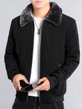 Casual Business Thickened Cozy Middle-Aged Men's Coats