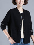 New Casual Solid Color Ladies Jackets