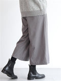 Women's Leisure Pure Color Oversized Wide Leg Pants