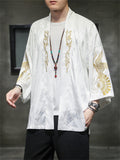 Retro Embroidery Loose Cloak Jackets