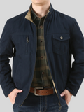 Men's Loose Stand Collar Cool Coats