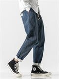 Men's Vintage Chinese Style Loose Jeans