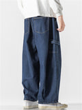 Men's Cool Comfy Wide Leg Work Jeans