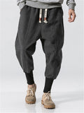 Winter Drawstring Thick Ankle-Banded Pants