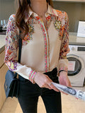 Women's New Elegant Chiffon Autumn Shirts