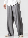 Men's Casual Comfy Wide Leg Loose Linen Pants