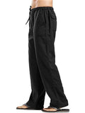 Men's Linen Loose Straight Pants