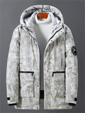 Winter Magic Color Clothing Oversized Trending Male Cotton Coats