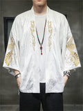 Retro Embroidery Loose Cloak Jackets