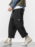 Japanese Style Oversized Cargo Pants for Men