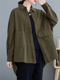 New Autumn Solid Loose Comfy Stylish Women's Jackets