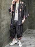 Men's Chinese Hanfu Printed Outfits